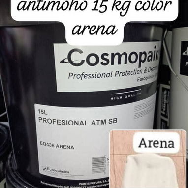 Pintura vinil euroquimica y isaval linea industrial importada de España en nuestro almacén en playa - Img 123867920