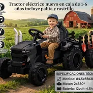 Tractor eléctrico para niño - Img 56477702