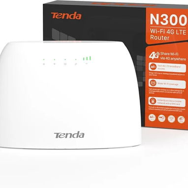 Router Modem 4G03 LTE TENDA N300 4 Antenas Internas compatible en Cuba tarjeta SIM - Img 103644779