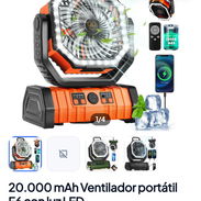 Ventilador recargable Portátil. - Img 58181892