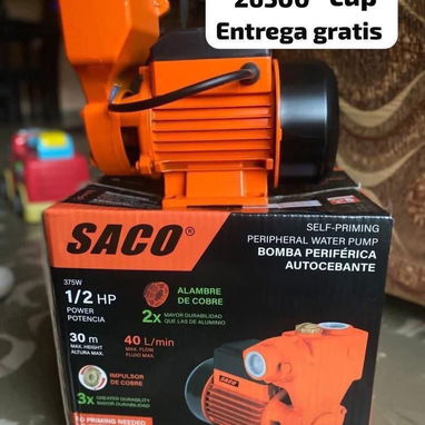 LADRÓN DE AGUA AUTOCEBANTE /MOTOR O BOMBA PERIFÉRICA 1/2 y 1 HP/BOMBA CENTRÍFUGA/PRESURIZADOR/ENTREGA GRATIS/ - Img 120180417