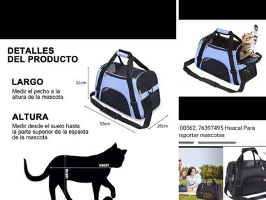 Maletin huacal Para transportar mascota - Img main-image