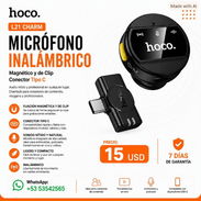 Tipo C y Lightning / Micrófono Inalámbrico - Img 57039778