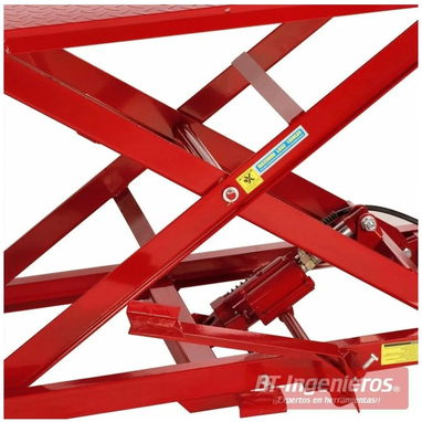 Elevador Hidráulico y neumático para motos 450 kg - 5/10