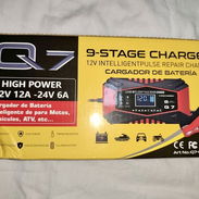 55usd Se vende cargador de bateria para carros motos, cargador inteligente 12/24 volt 12a interesados 52774129 - Img 55785854