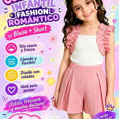 🌸✨ Conjuntos Infantiles llenos de estilo y dulzura ✨🌸 - 3/7