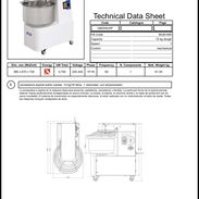 Amasadora industrial profesional 12kg/16 L - Img 54063482