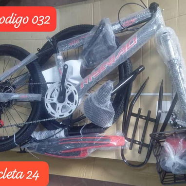 160 usd. Bicicletas medida 24 con rayos de freno de disco. Código. 032 - 2/2