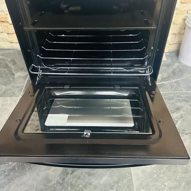 Cocina de gas con horno de 4 quemadores con magneto marca Milexus - Img 120382311