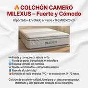 🛏️ Colchón Camero "Milexus" 🔥 - Img 54982111