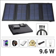 MENSAJERÍA INCLUIDA | Panel Solar 9.6w para Móviles, Power Banks, Bombillos | Impermeable - Img 55608525