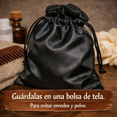 *✨ Cómo mantener tus extensiones suaves y brillantes ✨* Si tus extensiones no son de cabello humano, igual merecen cari - Img 120855421