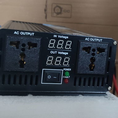 Inversor JMD americano 12v 110v 4000w onda sinusoidal pura nuevo levanta lavadora computadora refrigerador televisor nev - Img 122140981