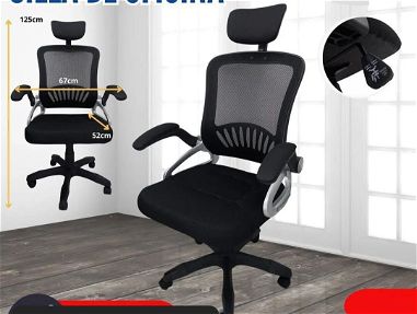 Comodidad garantizada con estas sillas de oficina q le ofertamos!!! - Img main-image-44436962