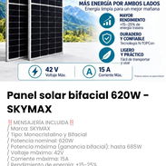 Panel solar bifacial 620W - SKYMAX Marca: SKYMAX - Img 57835956