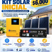 🔋 ¡SOLARYAREVO: TU ENERGÍA, SIEMPRE CONTIGO! 🔋☀️ ⚡ ¡KIT SOLAR INICIAL DESDE $6,000 USD! ⚡ 🏡 ¿Cansado de los apagones? - Img 58060212