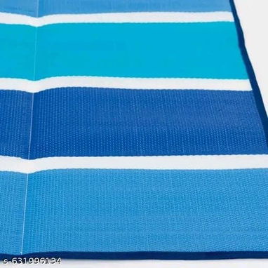 Manta de picnic impermeable azul, plegable (5 x 7 pies) | Alfombra portátil para exteriores: playa, camping, 53274327 - 2/7