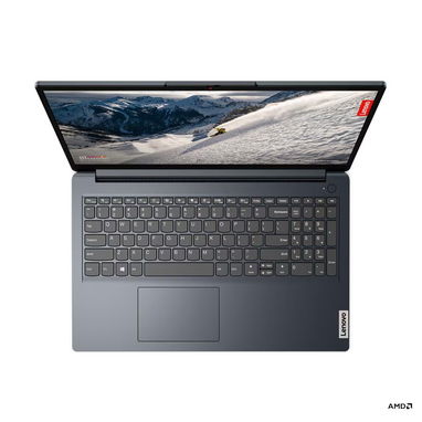 LAPTOP 🎁NUEVA🎁📦CAJA, Lenovo IdeaPad 1 15AMN7 (82VG00TYUS), 15.6" Tactil, AMD Ryzen 5 7520U, 8GB DDR5, 256GB SSD, 10H - 3/7