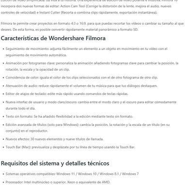 Wondershare Filmora 15.6.4.22099 (el más reciente) ✔recursos/efectos integrados - 2/4