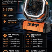 Se venden ventiladores recargables FX13 - Img 56443746