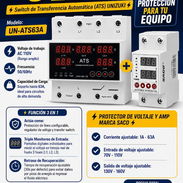 Combo de protección 3en1 (ATS+PROTECTOR de voltaje +AMP) - Img 57294957