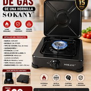 COCINA DE GAS DE UNA HORNILLA SOKANY, ENTREGA DE FACTURA PARA SU GARANTÍA. VARIEDAD DE COCINAS Y ESTUFAS - Img 57209509