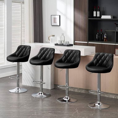 Sillas giratorias para desayunador o bar - 5/5