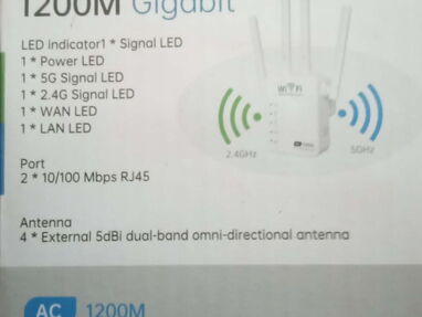 Dual Banda WIFI 5G Signal LED AC1200 M nuevo - Img main-image