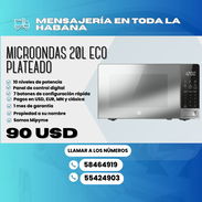 🍿 HORNO MICROONDAS EKO PLATEADO 🍿 💰 Precio: $ 90 USD - Img 55607811