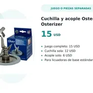 Cuchillas y accesorios batidora Osterizer - Img 57279572