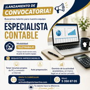 En Gestoría Activa buscamos un/a Especialista Contable con dominio en el sector privado. - Img 55109621