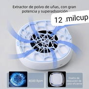 Extractor de polvo recargable y de puerto usb de corona ,Uñas,nails - Img 57885357