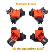 Kit de soporte ajuste rápido en escuadra/ 4 piezas/ carpintería - Img 58226314