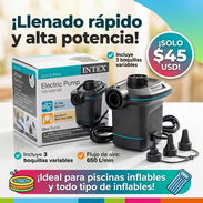 Inflador eléctrico para piscina e inflables - Img 58038704