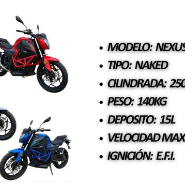 🏍️Motos de Combustión FURIA NAKED 0km🏍️ - Img 123513658