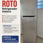 Vendo Refrigerador Roto para piezas ( tarjeta quemada) lo demas nuevo - Img 56730012