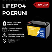 Batería LifePo4 - 12.8V 100Ah - Img 57963483