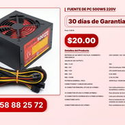 FUENTE DE PC 500WS 220V VPT#-0076 - Img 56824281