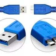 🔵 CABLE PARA DISCO DURO EXTERNO 3.0 🔵 1 METRO 🔵 MICRO B USB -🔵 --- 58872360 - Img 44923743