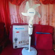 Ventilador recargable de pedestal milexus - Img 55592222