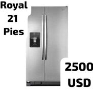 Refrigerador Royal dispensador de agua y hielo - Img 45377647