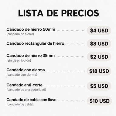 Candado . Varios candados - 2/2