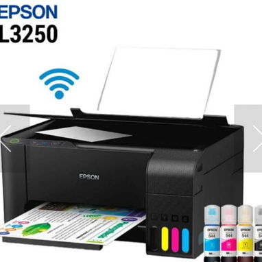 Vendo Impresora Epson multifuncional con WiFi (Imprime, fotocopia y escanea), modelo EcoTank L3250, en 290 USD. - Img 122446423