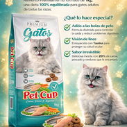 Pienso PET CUP 1kg para gatos - Img 54046305
