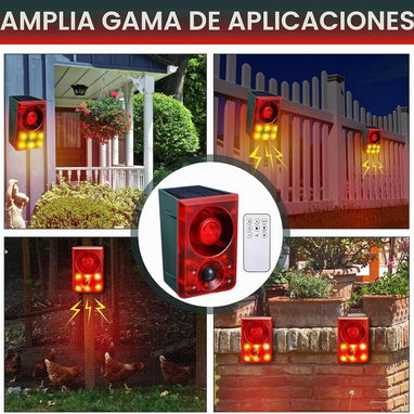 Alarma solar en oferta para paneles con control remoto, protéjase del robo de paneles, antenas y entrada de intrusos. - 2/4