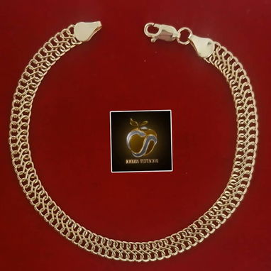 Pulseras, esclavas, pandoras, manillas y tobilleras de oro 10k - Img 123681457