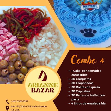 🥳🥳 Disponible variedad de Buffet, dulces y cake para todo tipo deb celebraciones - Img 110193326