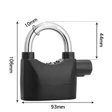 🚨🔐 CANDADO DE SEGURIDAD CON ALARMA 110 dB 🔐🚨 - 4/7