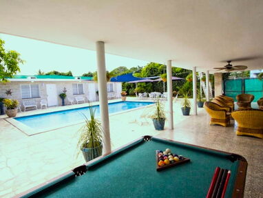 Hermosa casa de alquiler en Boca Ciega! 7 habitaciones+piscina+billar - Img 64227906