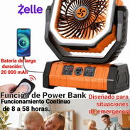 Ventilador recargable  F6 - Img 55918454